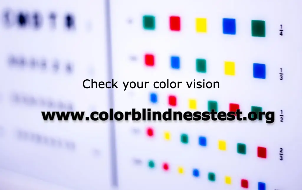 Color Blind Test for Kids - For 1 to 15 Years Old